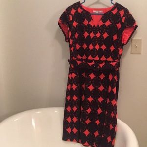 Boden bright shift dress.